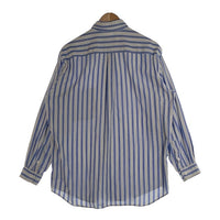 Christian Dior MONSIEUR クリスチャンディオールムッシュ ストライプ 長袖シャツ ライトブルー AKS-6840 Size M 福生店