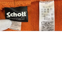 Schott ショット THE EMPIRE STATE プリント スウェットパーカー オレンジ 782-3231005 Size M 福生店