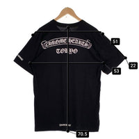 Chrome Hearts クロムハーツ バックスクロールラベルプリント ポケットTシャツ TOKYO限定 ブラック Size L 福生店