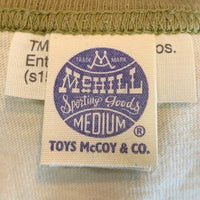 TOYS McCOY トイズマッコイ マックヒル リンガーTシャツ U.S.ARMY クリーム オリーブ Size M 福生店
