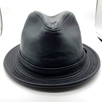 Schott ショット ラムスキン レザーハット ブラック 311907 Size M 福生店