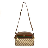 GUCCI グッチ GGスプリーム シェリーライン ショルダーバッグ オールド 001.56.6472 ベージュ ブラウン 瑞穂店