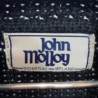 John Molloy ジョンモロイ タートルネックセーター ブラック size不明 瑞穂店