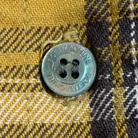 SOFT MACHINE ソフトマシーン チェック柄 長袖 シャツ イエロー SIze L 福生店