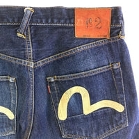 EVISU エヴィス No.2 2000 カモメ 赤耳 デニムパンツ インディゴ size33 瑞穂店