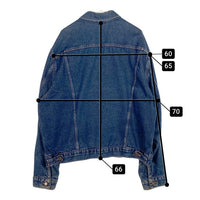 90's Levi's リーバイス 70506-0216 デニムトラッカージャケット インディゴ フランネルチェックライナー 98年 USA製 Size 52 福生店
