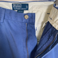 Polo by Ralph Lauren ポロラルフローレン CLASSIC CHINO チノパンツ トラウザー ブルー Size 35×32 福生店
