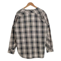 nonnative ノンネイティブ 19AW カーペンターシャツジャケット フランネルチェックシャツ スナップボタン Vネック NN-SJ3601 Size 1 福生店