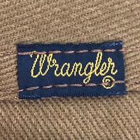 Wrangler ラングラー 70's USA製 センタープレス ツイル 5ポケットパンツ ブラウン size36 瑞穂店
