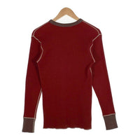 FREEWHEELERS フリーホイラーズ パワーウェア COLONIAL 2トーン サーマルカットソー ボルドー Size M 相当 福生店