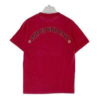 INDEPENDENT インディペンデント NHSタグ アイアンクロス Tシャツ レッド sizeS 瑞穂店
