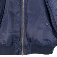Schott ショット スーベニア MA-1 ナイロン フライトジャケット ネイビー 3162036 Size L 福生店