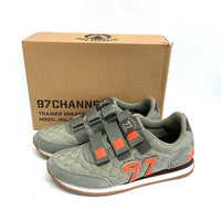 97 CHANNEL 97チャンネル 97CS-008 所ジョージ 世田谷ベース ベルクロスニーカー MILITARY EDITION カーキ size27cm 瑞穂店