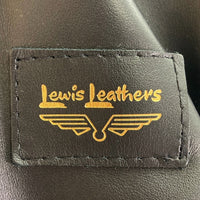 Lewis Leather ルイスレザー 391T Lightning ライトニング タイトフィット 裏地タータン ダブル ライダースジャケット ブラック size42 瑞穂店