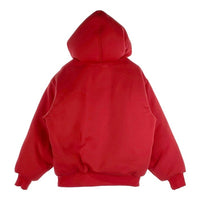 SUPREME シュプリーム 24AW THE NORTH FACE ノースフェイス Down Filled Zip Up Hooded Sweatshirt ダウンフィルド ジップアップ スウェットパーカー レッド NY52400I Size S 福生店