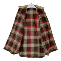 Polo Ralph Lauren ポロラルフローレン USA製 シャツジャケット ガンパッチ エルボーパッチ ブラウン sizeM 瑞穂店