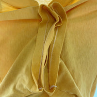 Hane’s ヘインズ 80's TANDEM AUSTIN 前後プリント シングルステッチ Tシャツ イエロー sizeXL 瑞穂店