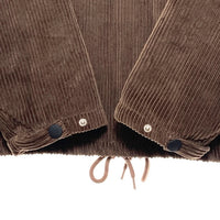 ROARK ロアーク コーデュロイ コーチジャケット 内ボア ブラウン Size L 瑞穂店