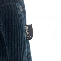 80's STUSSY ステューシー 太畝コーデュロイ 5ポケットパンツ テーパード グリーン USA製 TALON42 黒タグ Size 31 福生店