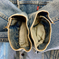 Levi's リーバイス 70609-0214 USA製 ボタン裏527 デニムボアジャケット ライトインディゴ sizeXL 瑞穂店