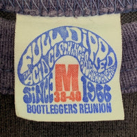 BOOTLEGGERS ブートレガース PATHFINDER GASOLINE プリント 七分袖 ラグランスリーブカットソー ブラック ブルー Size M 福生店