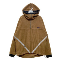 CAL O LINE キャルオーライン CL222-056 ハーフジップフリース パーカー ブラウン sizeXL 瑞穂店