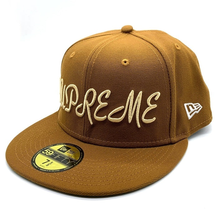 SUPREME ブラウン キャップ SUPREME シュプリーム 23SS New Era ニューエラ 59FIFTY Script