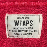 WTAPS ダブルタップス 16SS DESIGN HOODED 01 ロゴワッペン スウェットパーカー レッド Size M 福生店