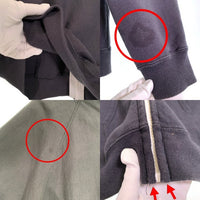 STANDARD CALIFORNIA スタンダードカリフォルニア ジップアップ フーディー パーカー チャコール Size XL 福生店