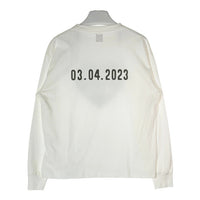HUMAN MADE ヒューマンメイド センターロゴ ハートプリント デイリー 2023/3/4 ロンT ホワイト sizeS 瑞穂店