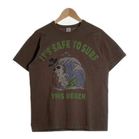 TOYS McCOY トイズマッコイ CASPER TEE IT`S SAFE TO SURF キャスパープリントTシャツ 前V チャコールグレー TMC2504 Size L 福生店