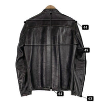 Buco ブコ J-100 ホースハイド シングルライダースジャケット ブラック リアルマッコイズ Size 40 福生店