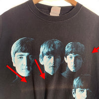 90's 00's Beatles ビートルズ With the Beatles 半袖 Tシャツ ブラック Size L 福生店