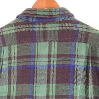 FIVE BROTHER ファイブブラザー チェック フランネルシャツ グリーン ネイビー Size M 福生店