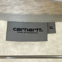 CARHARTT カーハート Half Zip Script Sweats アメリカンスクリプトシ ハーフジップスウェットシャツ グレー sizeXL 瑞穂店