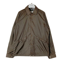 COLIMBO コリンボ フランネル裏地 ナイロン コーチジャケット ブラウン sizeXL 瑞穂店