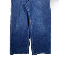 70-80's BEN DAVIS ベンデイビス デニム オーバーオール インディゴ USA製 Size W 約86cm 福生店