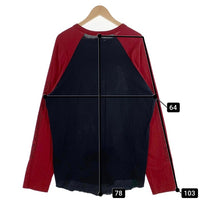 SUPREME シュプリーム 21AW The Crow ザ クロウ Raglan L/S Top ラグランスリーブ トップ レッド ブラック Size XL 福生店