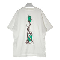 AWAKE NY アウェイク Wasted Youth ウェイステッドユース VERDY ヴェルディ Logo Flowe Can S/S Tee Tシャツ ホワイト sizeL 瑞穂店