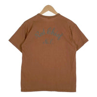 GLORY PARK グローリーパーク Red Chief プリントTシャツ ブラウン フラットヘッド Size 40 福生店