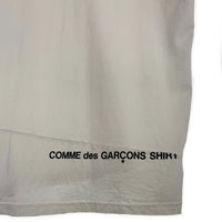 SUPREME シュプリーム 18AW COMME des GARCONS SHIRTS コムデギャルソンシャツ Split Box Logo Tee スプリットボックスロゴ Tシャツ ホワイト Size XL 福生店