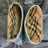 BURBERRY LONDON バーバリーロンドン デニムジャケット 裏地ノバチェック インディゴ size38 瑞穂店