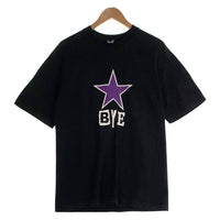 bye jeremy バイジェレミー 半袖 Tシャツ ブラック パープル USA製 Size M 福生店