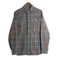 WAREHOUSE ウエアハウス フランネルチェックシャツ ブルー Size L 福生店