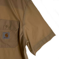 Carhartt WIP カーハート ワークインプログレス S/S Craft SHIRT 半袖 クラフトシャツ ベージュ I033023.1YA.XX.03 Size L 福生店