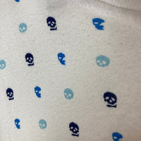 STUSSY ステューシー USA製 スカル総柄 Tシャツ ホワイト sizeXL 瑞穂店