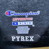 PYREX パイレックス Champion チャンピオン プリントTシャツ ナンバリング ブラック Size M 福生店
