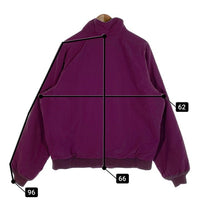 90's LANDS'END ランズエンド SQUALL JACKET スコールジャケット ナイロン パープル フリースライナー USA製 Size M 福生店