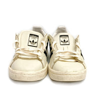 adidas アディダス CAMPUS CQ2070 レザースニーカー ホワイト×ブラック size24cm 瑞穂店