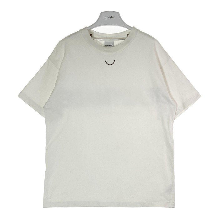 READYMADE レディメイド 23SS RE-CO-WH-00-00-244 スマイル刺繍Tシャツ ホワイト sizeL 瑞穂店